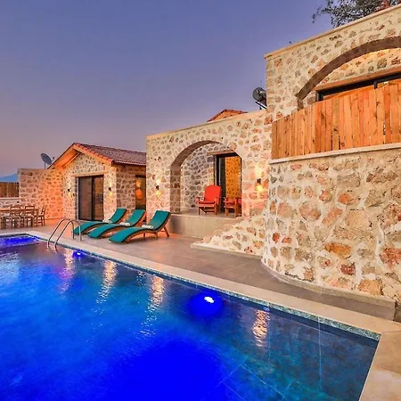 2br Stone House With Private Pool Near Patara Kalkan