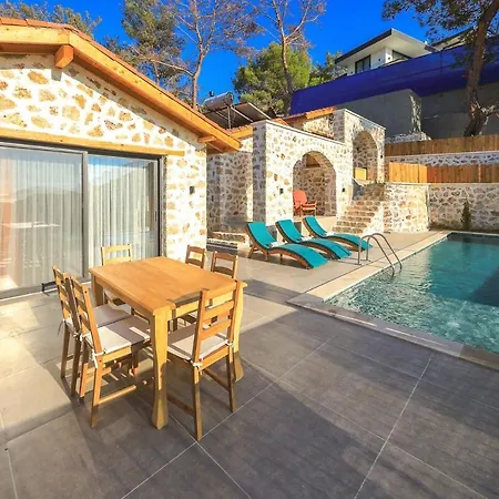 2br Stone House With Private Pool Near Patara Kalkan