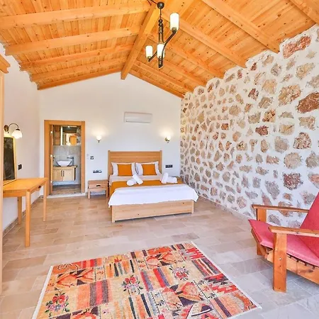 Holiday home 2br Stone House With Private Pool Near Patara Kalkan